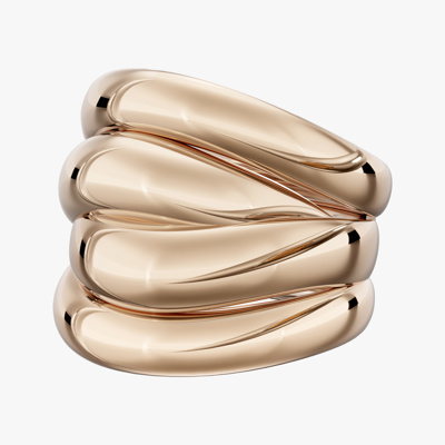 Fractal Collection Gold Ring Code 22011